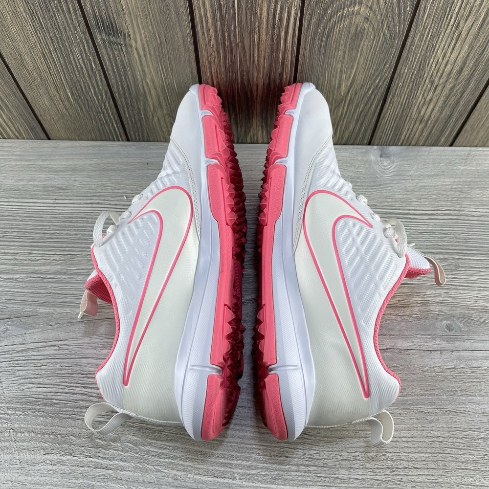 Nike White and Pink Athletic Shoes - Picture 13 of 14